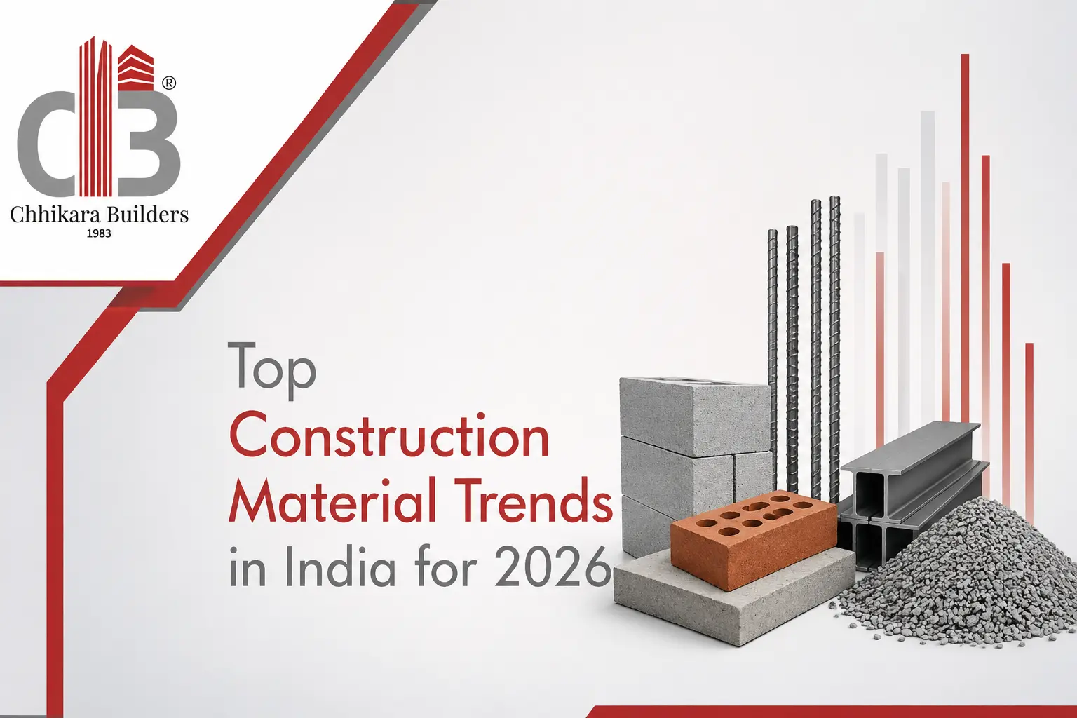Top Construction Material Trends in India for 2026: Smart, Sustainable & Cost-Effective Solutions